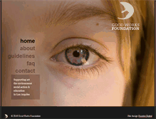 Tablet Screenshot of goodworks.org